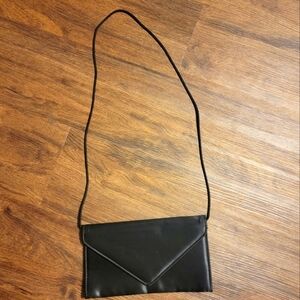 17. Rome black vintage clutch crossbody purse evening bag